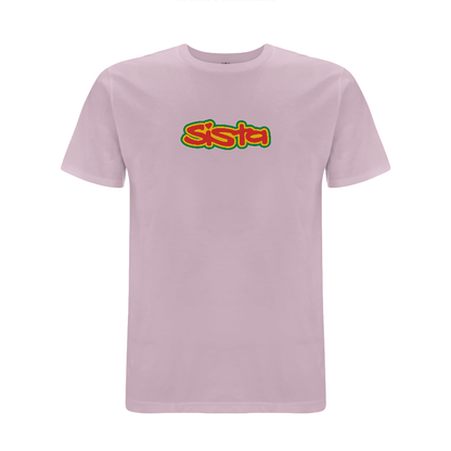 Sista Large logo, embroidered T-shirt