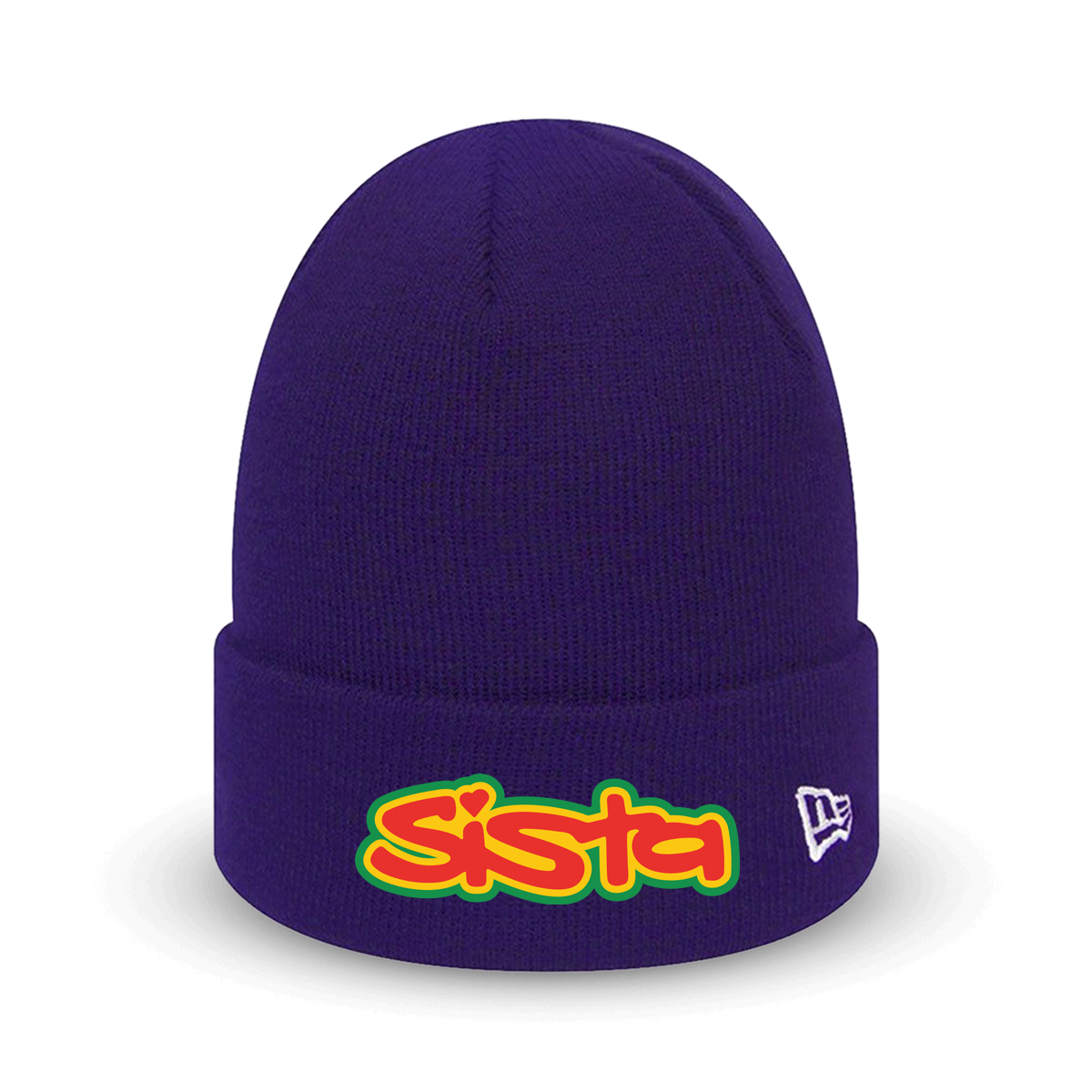 SISTA embroidered script X New Era beanie