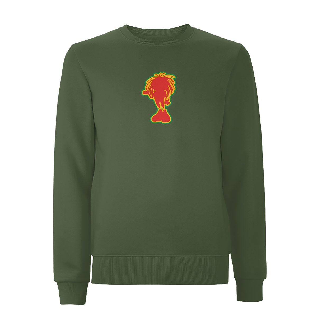 Sista silhouette, embroidered sweatshirt