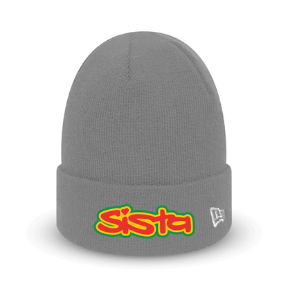 SISTA embroidered script X New Era beanie