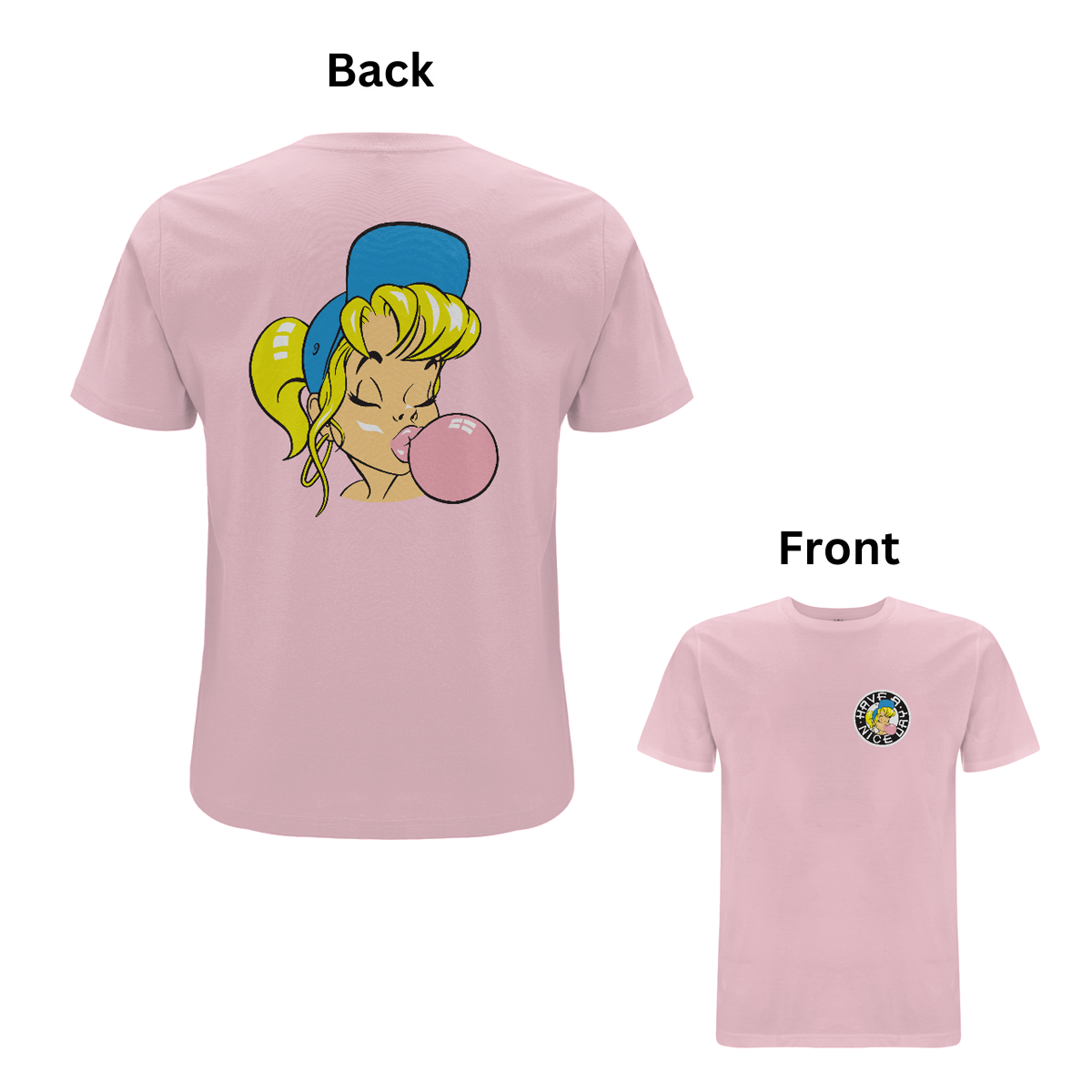 Shurl the Girl Front and Back Print T-Shirt UNISEX