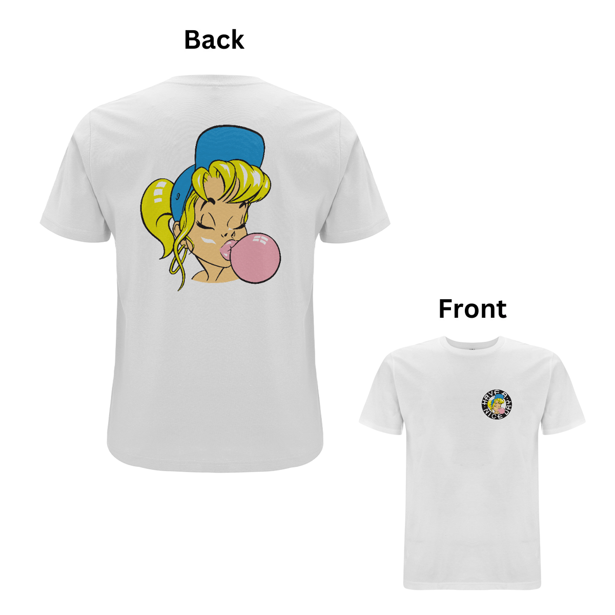 Shurl the Girl Front and Back Print T-Shirt UNISEX