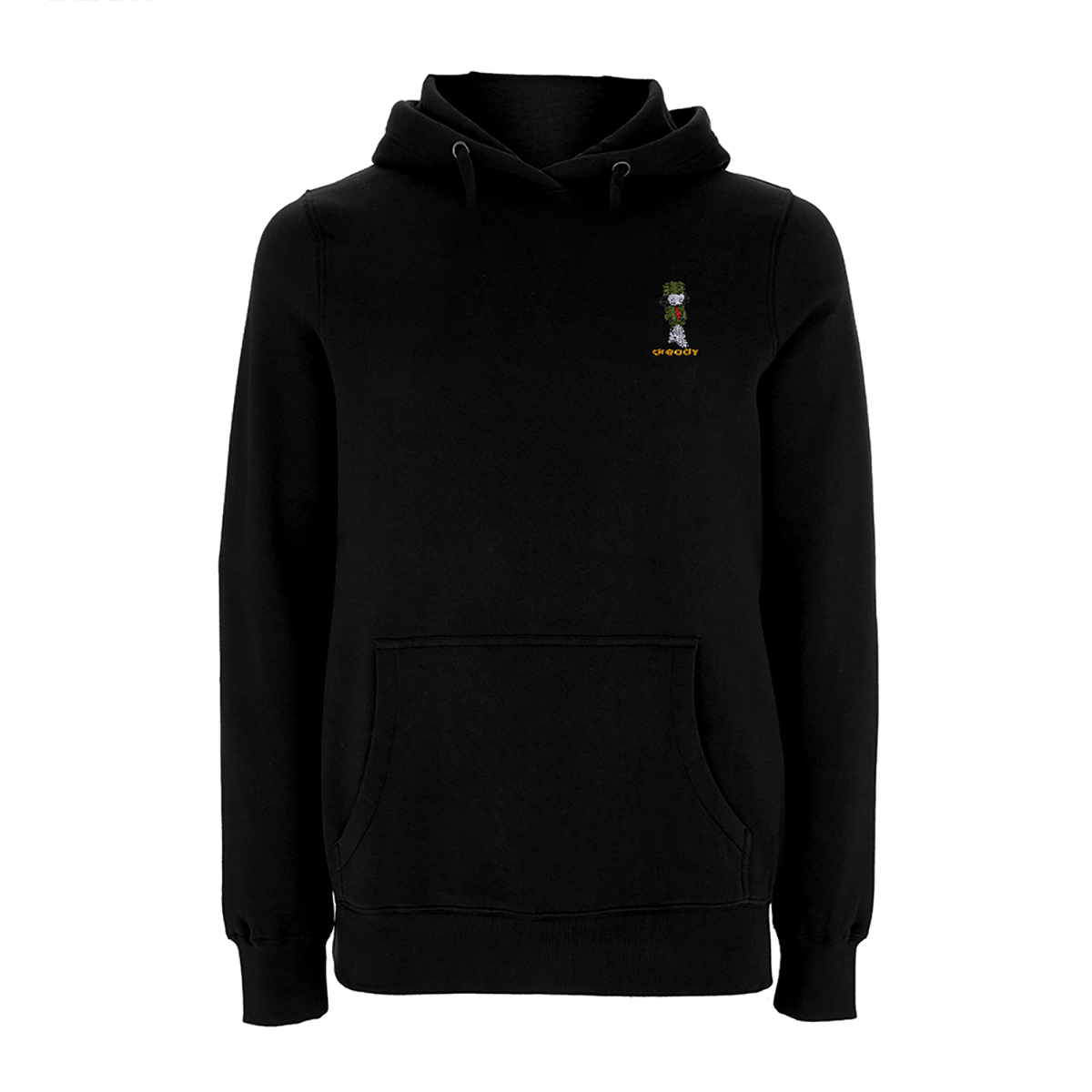 Dready Walking Man Embroidered Hood