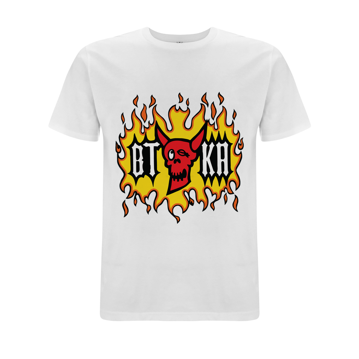 BTKA Horny Devil Front Print T-Shirt