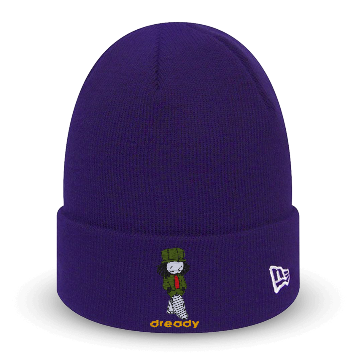 Dready x New Era Walking Dread Embroidered Beanie - Dready Original