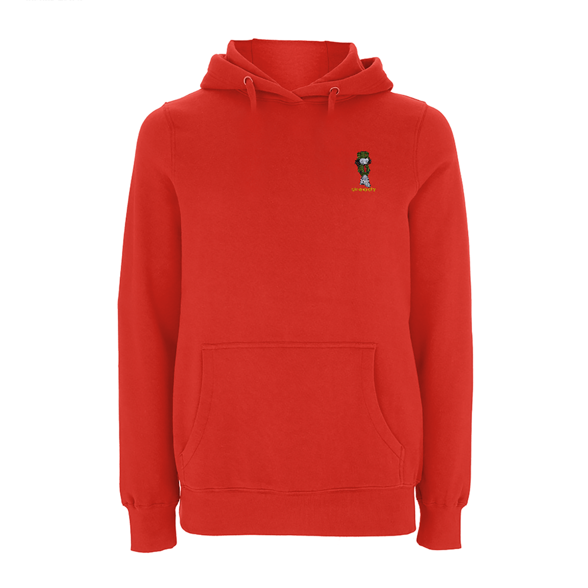 Dready Walking Man Embroidered Hood