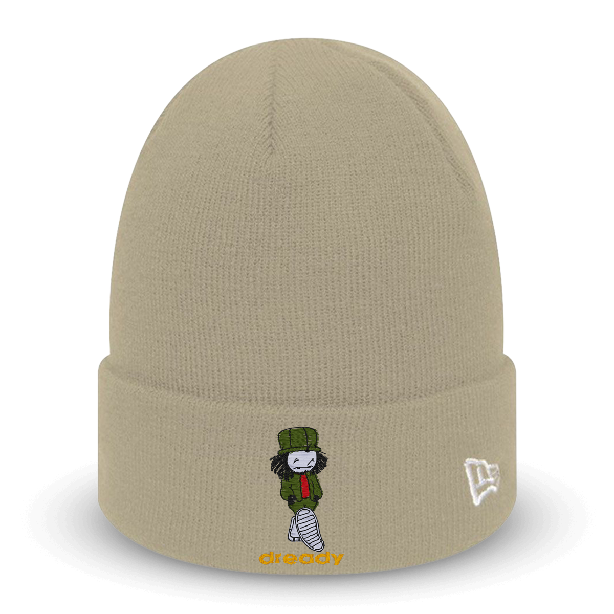 Dready x New Era Walking Dread Embroidered Beanie - Dready Original