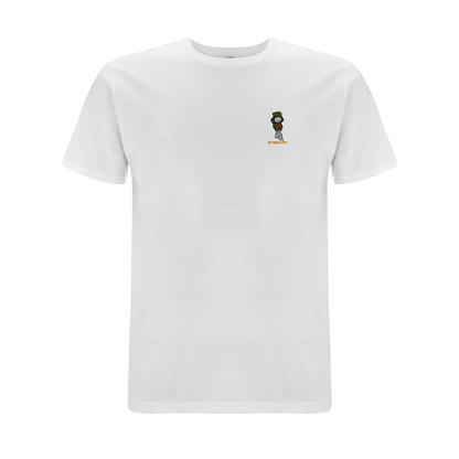 Dready Walking Man Embroidered T-Shirt