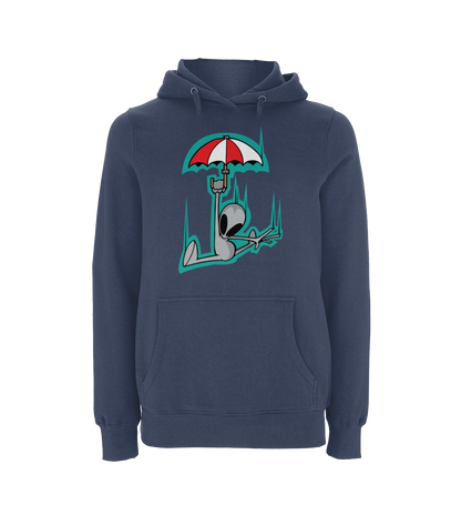 Flying Visit Umbrella Hooded Sweat