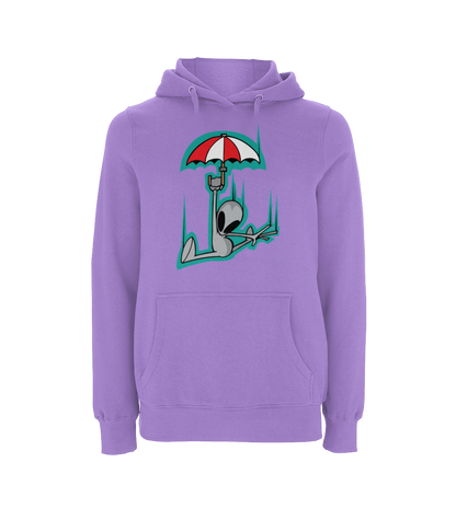 Flying Visit Umbrella Hooded Sweat