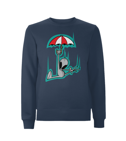 Flying Visit Umbrella Sweat Shirt