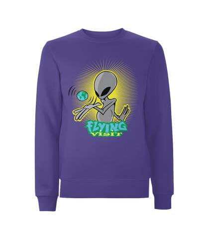 Flying Visit Whole World Sweat Shirt