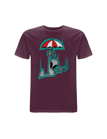 Flying Visit Umbrella T-shirt