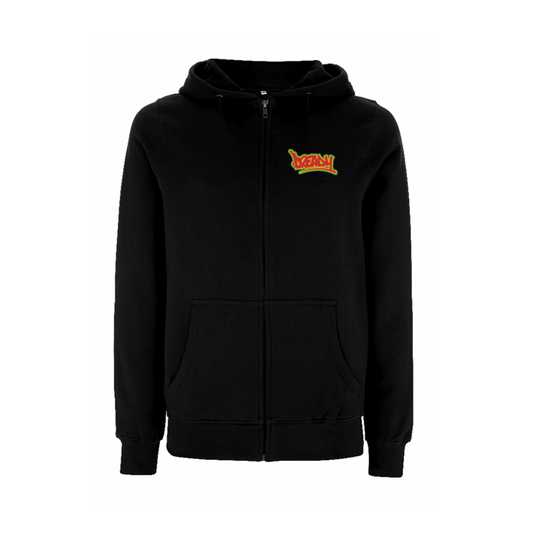 Dready Logo front zip hood