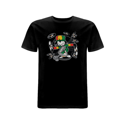 DREADY Spin D Tunez Front print T - Shirt