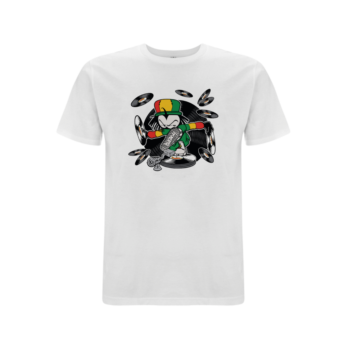 DREADY Spin D Tunez Front print T - Shirt