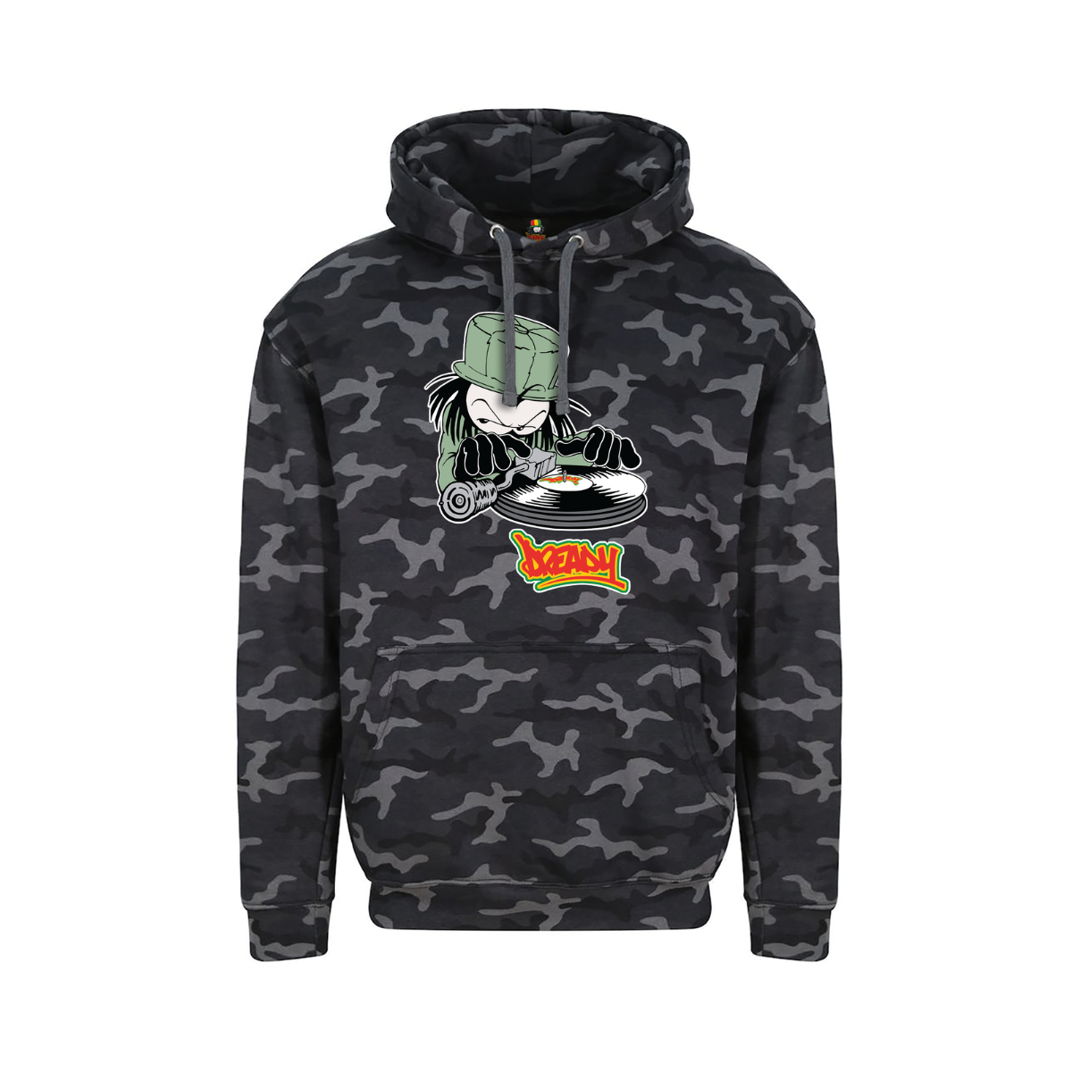 DJ DREADY Front Print Hood