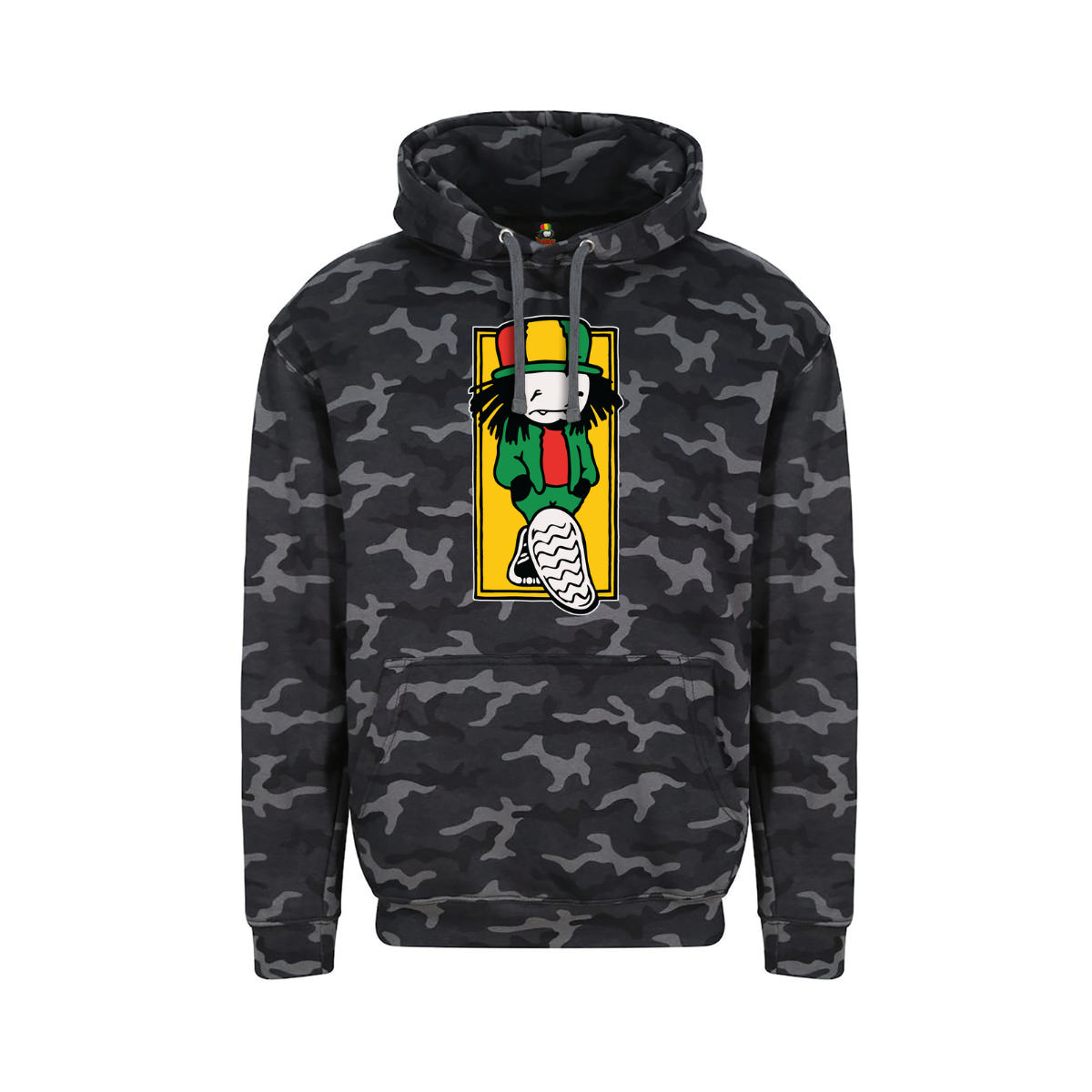 Dready Walking Dread front print Hoody