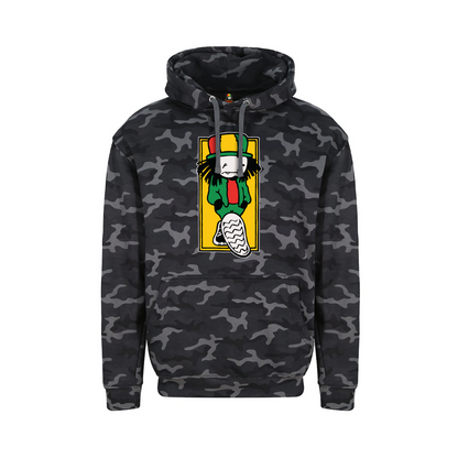 Dready Walking Dread front print Hoody