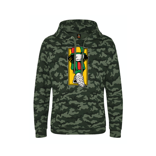 Dready Walking Dread front print Hoody