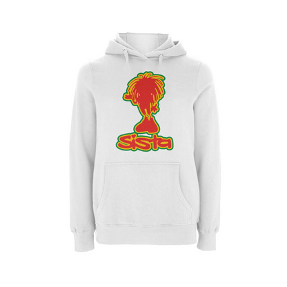 Sista Silhouette Front Print Hood