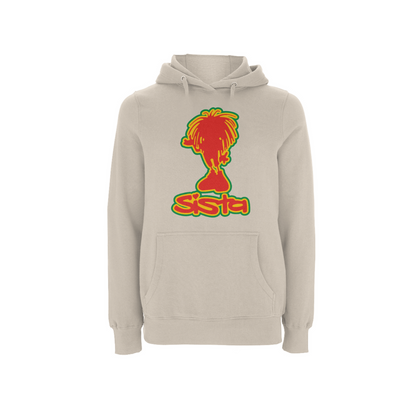 Sista Silhouette Front Print Hood