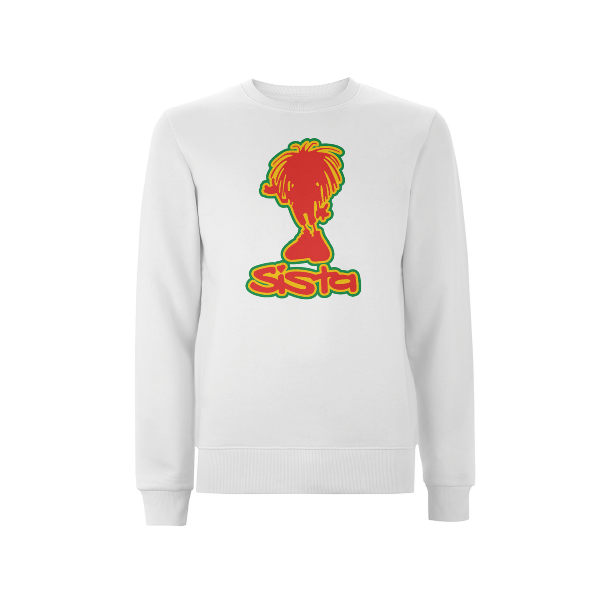 Sista Silhouette front print Sweatshirt