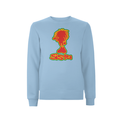 Sista Silhouette front print Sweatshirt