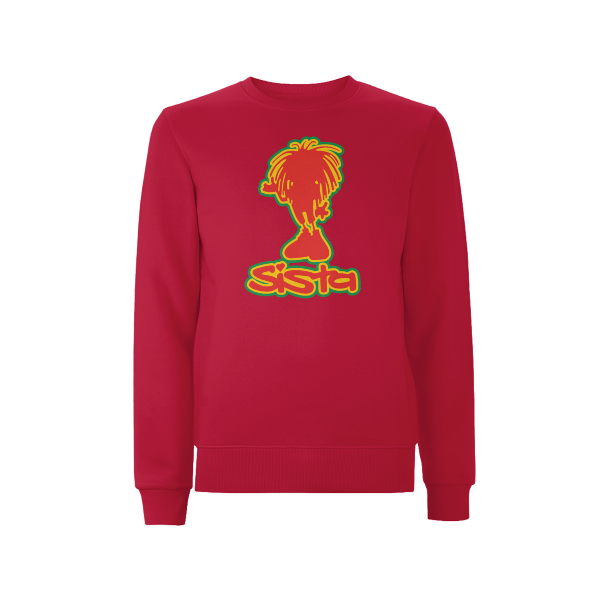 Sista Silhouette front print Sweatshirt