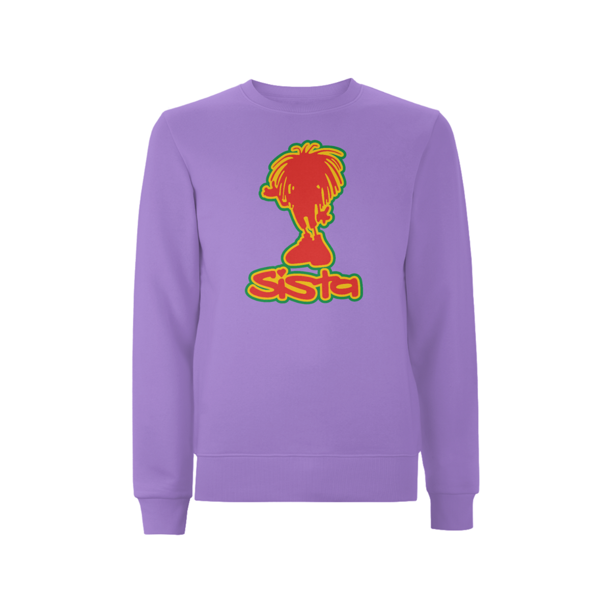 Sista Silhouette front print Sweatshirt