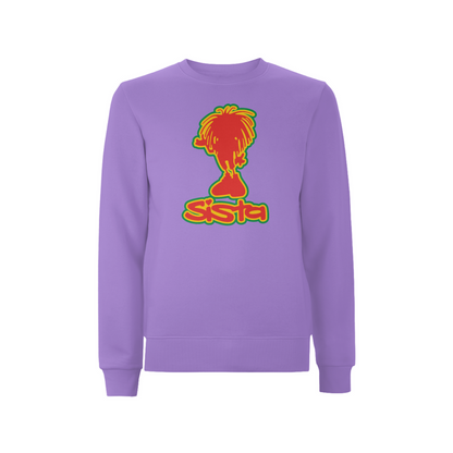 Sista Silhouette front print Sweatshirt