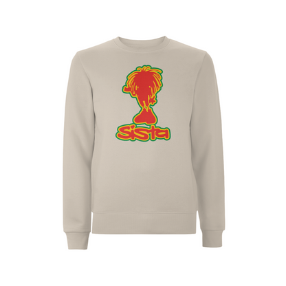 Sista Silhouette front print Sweatshirt