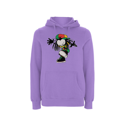 Sista Stamp Front Print Hood