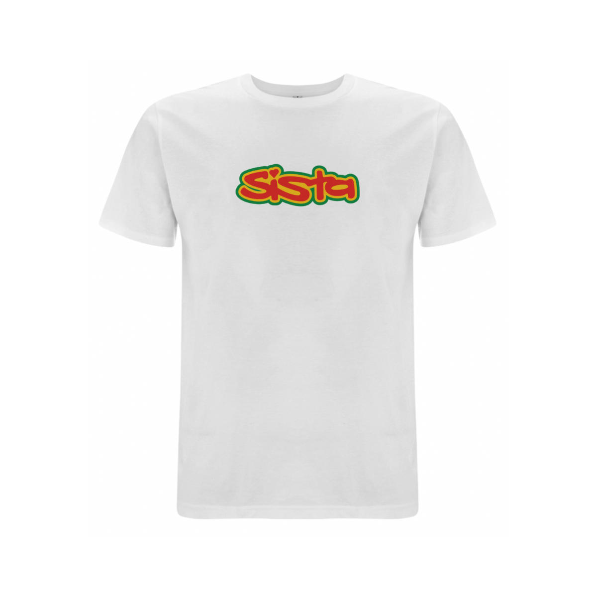 Sista Large logo front print t-shirt