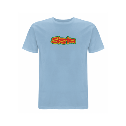 Sista Large logo front print t-shirt