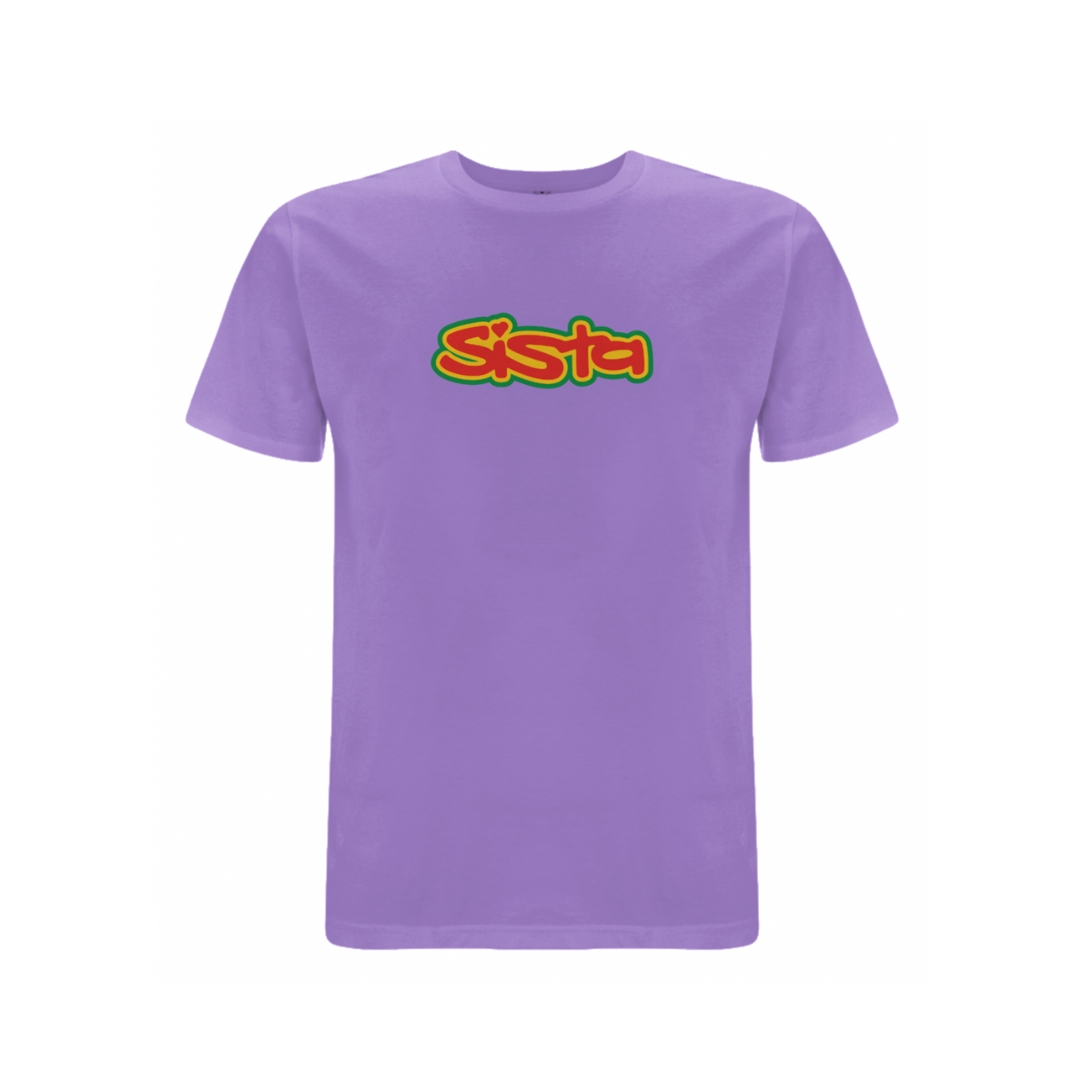 Sista Large logo front print t-shirt