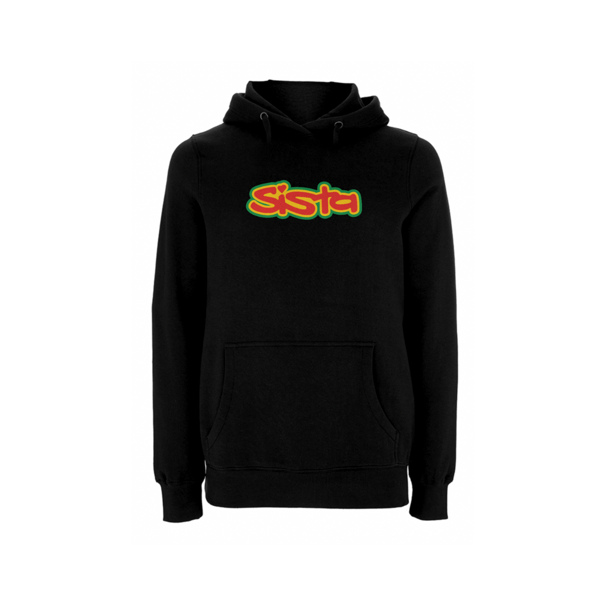 Sista Large Logo Front Print Hood