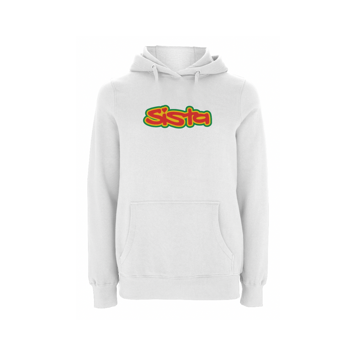 Sista Large Logo Front Print Hood