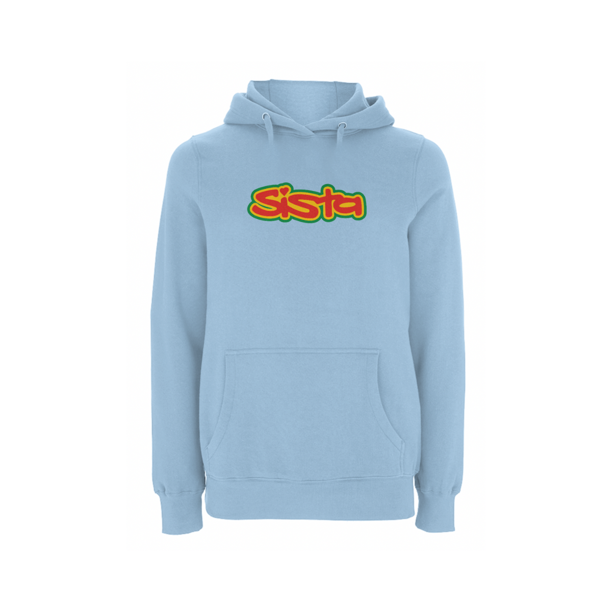 Sista Large Logo Front Print Hood