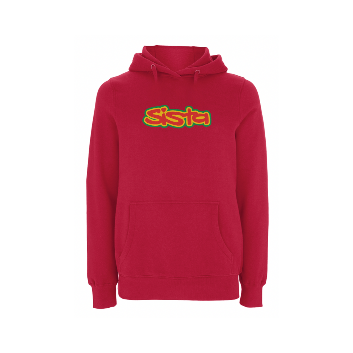 Sista Large Logo Front Print Hood