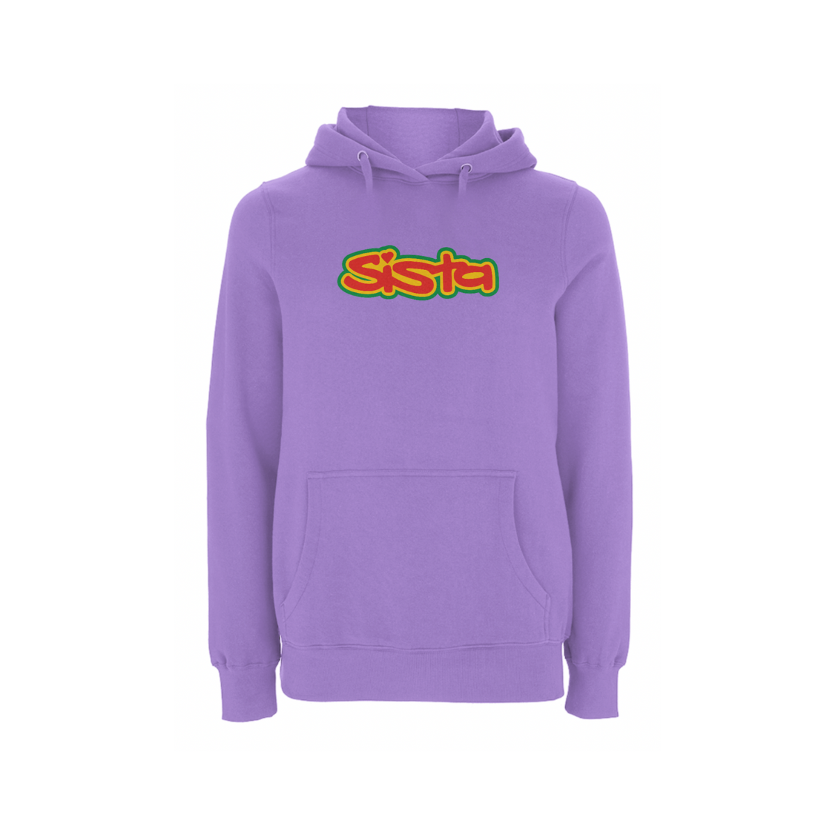 Sista Large Logo Front Print Hood