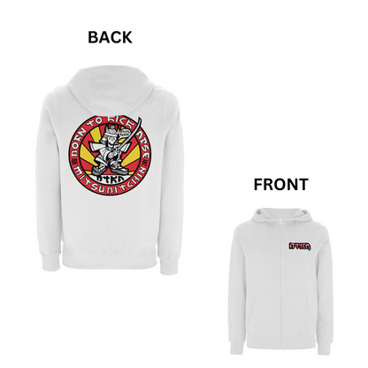 BTKA Sushi Front and Back Print Zip Hood