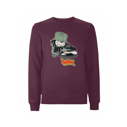 DJ DREADY Front Print Sweatshirt