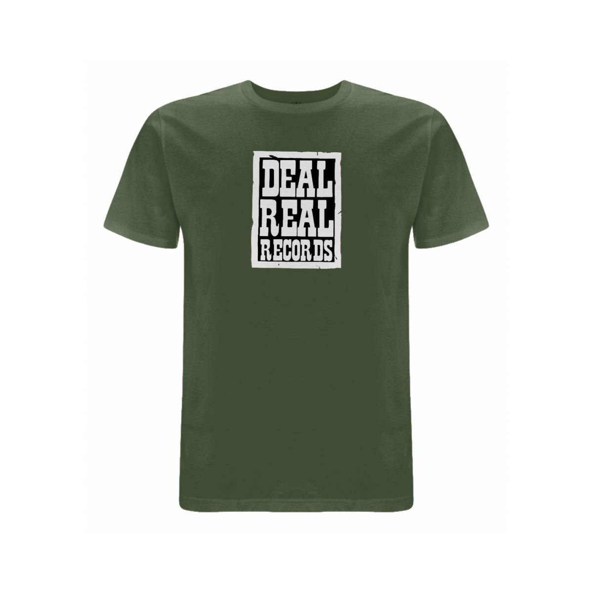 Handspun Records Deal Real Front Print T-Shirt