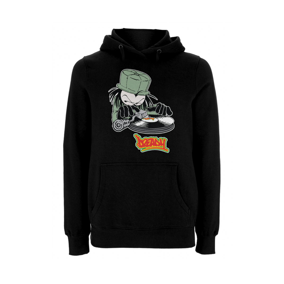 DJ DREADY Front Print Hood