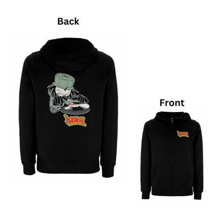 DJ DREADY Front and Back Print Hoodie