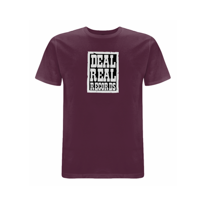 Handspun Records Deal Real Front Print T-Shirt