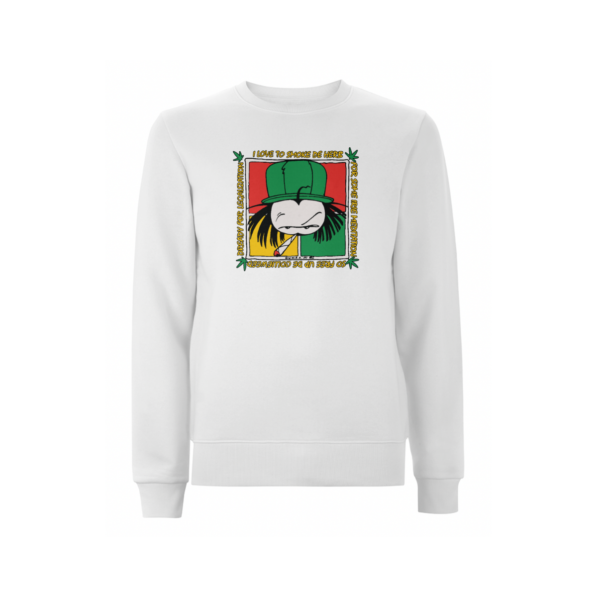 Dready 'Free de herb' sweatshirt