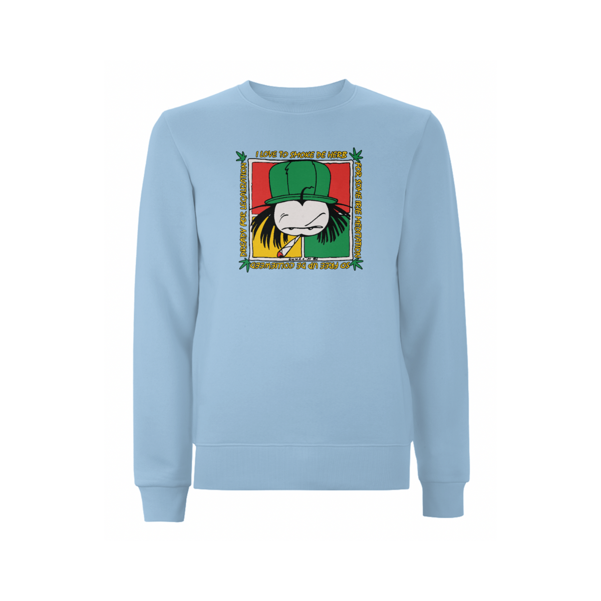 Dready 'Free de herb' sweatshirt