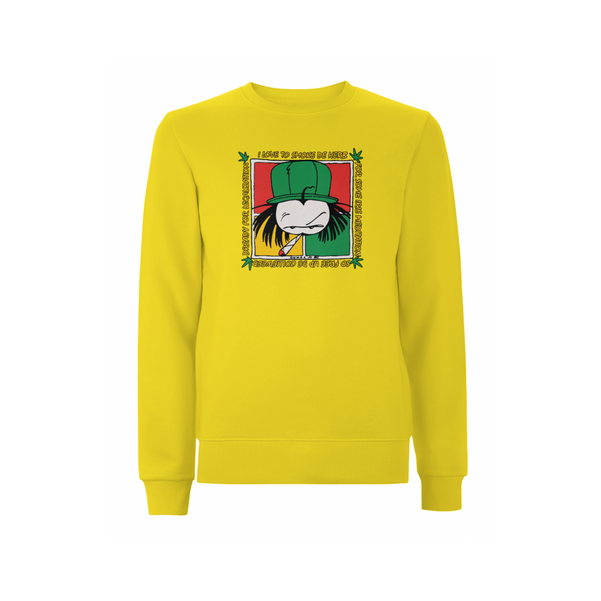 Dready 'Free de herb' sweatshirt